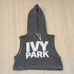 IVY PARK Charcoal Sleeveless Hoodie